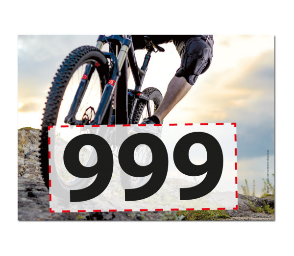 Startnummern "Cross Bike" 60-310-10